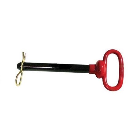 Aftermarket Red Handle Hitch Pin with Grip Clip HII20-0071